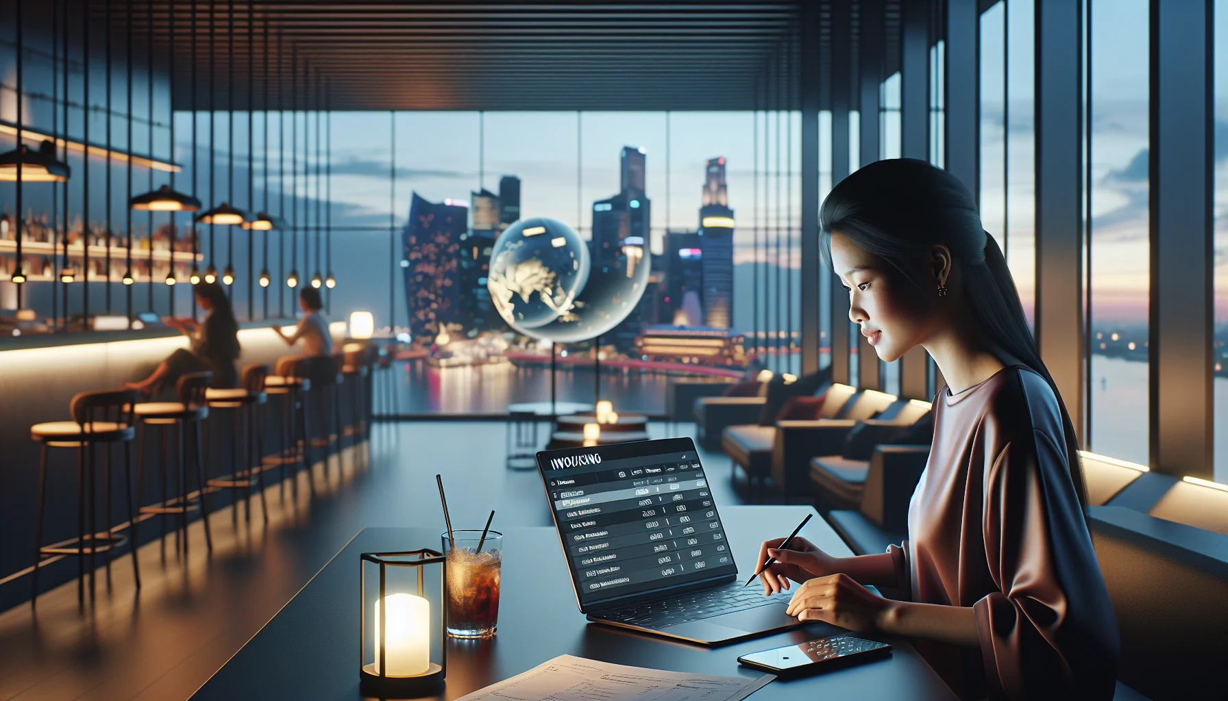 Mastering International free lance invoice as a Digital Nomad